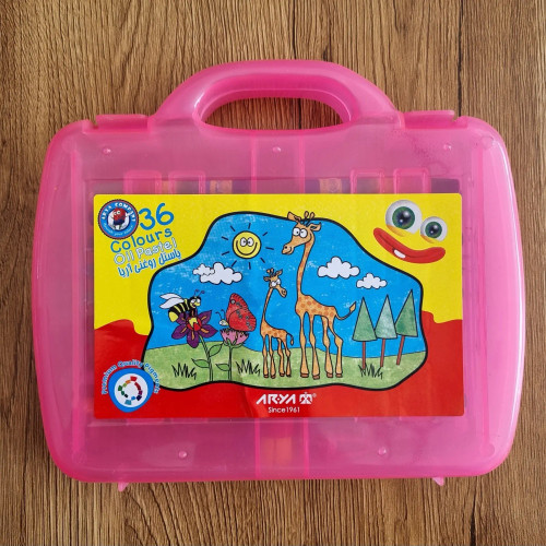 پاستل 36 رنگ طلقی آریا