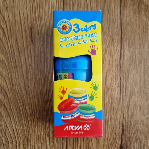 رنگ انگشتی 3 رنگ آریا