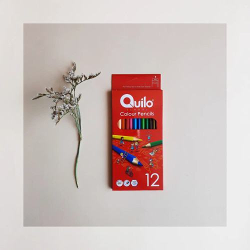 مداد رنگی 12 رنگ کوییلو