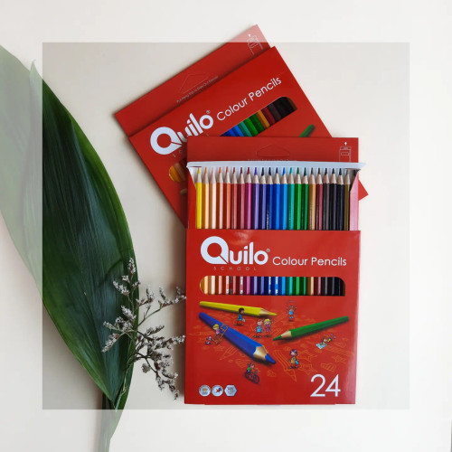 مداد رنگی 24 رنگ کوییلو