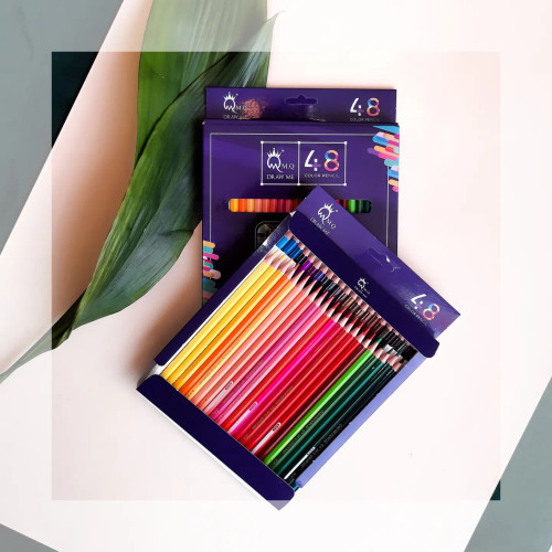 مداد رنگی 48 رنگ ام کیو (MQ)-نوشت افزار اکباتان